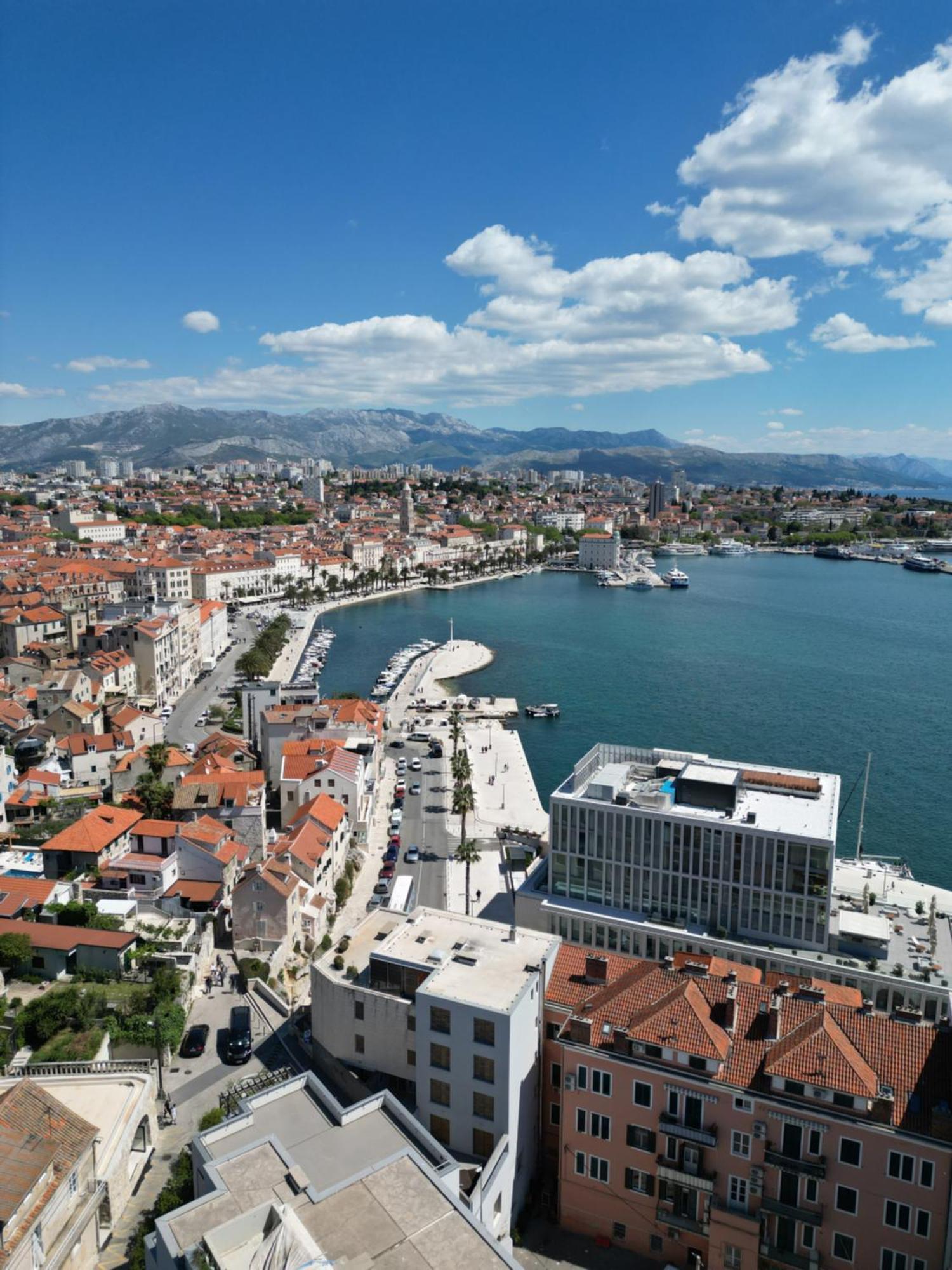 Prime Location Penthouse Apt With A Large Terrace Split Exteriér fotografie
